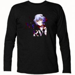 Футболка с длинным рукавом Nerw Ayanami-Rei - PrintSalon