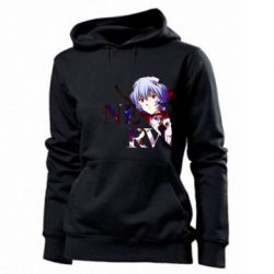 Женское худи Nerw Ayanami-Rei - PrintSalon