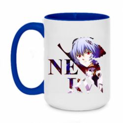 Чашка двухцветная 420ml Nerw Ayanami-Rei - PrintSalon
