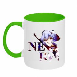 Чашка двухцветная 320ml Nerw Ayanami-Rei - PrintSalon