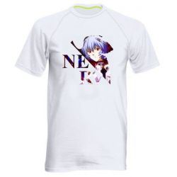 Мужская футболка для спорта Nerw Ayanami-Rei - PrintSalon
