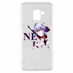 Чехол для Samsung A8+ 2018 Nerw Ayanami-Rei - PrintSalon