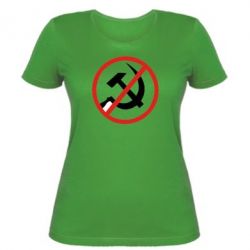 Женская футболка Нет совку! - PrintSalon