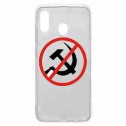 Чехол для Samsung A20 Нет совку! - PrintSalon