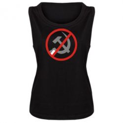 Женская майка Нет совку! - PrintSalon