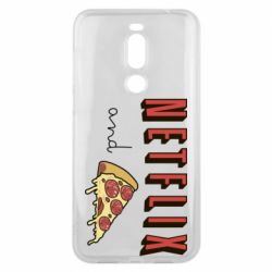 Чехол для Meizu X8 Netflix and pizza - PrintSalon