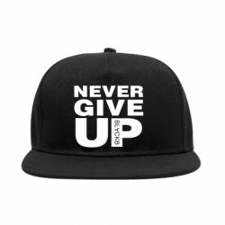 Снепбек Never give up 1 - PrintSalon