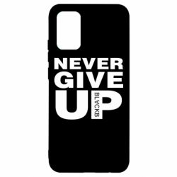 Чехол для Samsung A02s/M02s Never give up 1 - PrintSalon