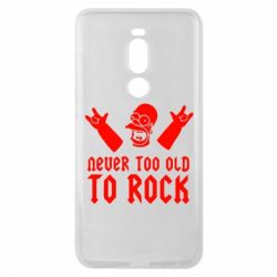 Чохол для Meizu Note 8 Never old to rock (Gomer)