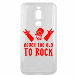 Чехол для Meizu X8 Never old to rock (Gomer) - PrintSalon