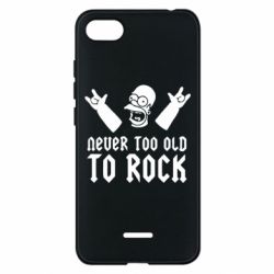Чехол для Xiaomi Redmi 6A Never old to rock (Gomer) - PrintSalon