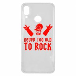 Чехол для Huawei P Smart Plus 2018 Never old to rock (Gomer) - PrintSalon