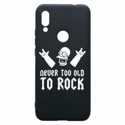 Чехол для Xiaomi Redmi 7 Never old to rock (Gomer)