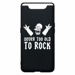 Чехол для Samsung A80 Never old to rock (Gomer) - PrintSalon