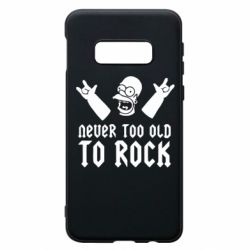 Чехол для Samsung S10e Never old to rock (Gomer) - PrintSalon