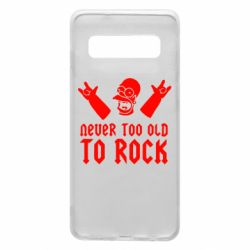 Чехол для Samsung S10 Never old to rock (Gomer) - PrintSalon