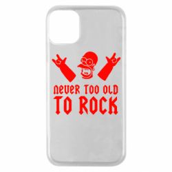 Чехол для iPhone 11 Pro Never old to rock (Gomer) - PrintSalon