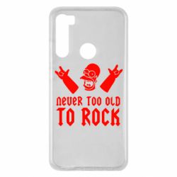 Чехол для Xiaomi Redmi Note 8 Never old to rock (Gomer) - PrintSalon