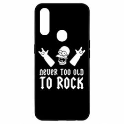 Чехол для Oppo A31 Never old to rock (Gomer)-PrintSalon Чехол для Oppo A31 Never old to rock (Gomer)