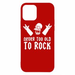Чехол для iPhone 12 Pro Never old to rock (Gomer) - PrintSalon