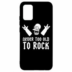 Чехол для Samsung A02s/M02s Never old to rock (Gomer) - PrintSalon