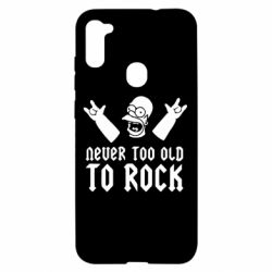 Чехол для Samsung A11/M11 Never old to rock (Gomer) - PrintSalon
