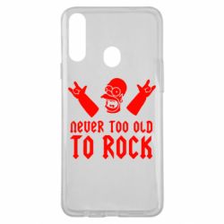 Чохол для Samsung A20s Never old to rock (Gomer)