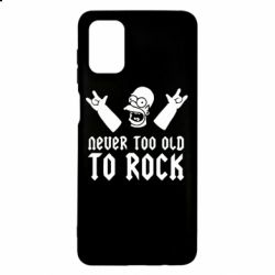 Чехол для Samsung M51 Never old to rock (Gomer)-PrintSalon Чехол для Samsung M51 Never old to rock (Gomer)