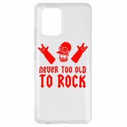 Чохол для Samsung S10 Lite Never old to rock (Gomer)