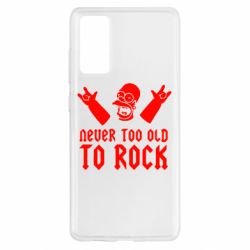 Чехол для Samsung S20 FE Never old to rock (Gomer) - PrintSalon