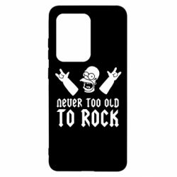 Чехол для Samsung S20 Ultra Never old to rock (Gomer) - PrintSalon