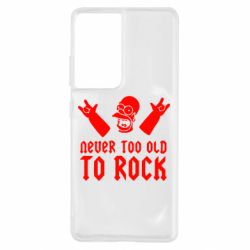 Чохол для Samsung S21 Ultra Never old to rock (Gomer)-PrintSalon Чохол для Samsung S21 Ultra Never old to rock (Gomer)