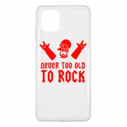 Чехол для Samsung Note 10 Lite Never old to rock (Gomer) - PrintSalon
