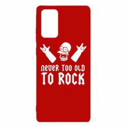 Чохол для Samsung Note 20 Never old to rock (Gomer)