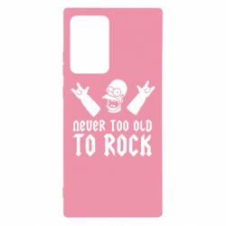 Чехол для Samsung Note 20 Ultra Never old to rock (Gomer) - PrintSalon