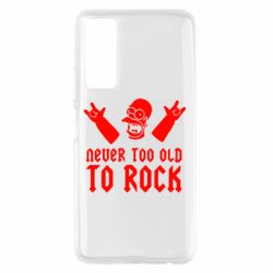 Чехол для Huawei P Smart 2021 Never old to rock (Gomer) - PrintSalon