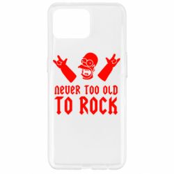 Чехол для Oppo Reno 4 Lite Never old to rock (Gomer) - PrintSalon