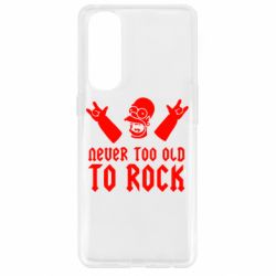 Чехол для Oppo Reno 4 Pro Never old to rock (Gomer)-PrintSalon Чехол для Oppo Reno 4 Pro Never old to rock (Gomer)