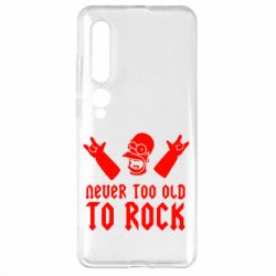 Чехол для Xiaomi Mi10/10 Pro Never old to rock (Gomer) - PrintSalon