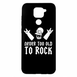 Чехол для Xiaomi Redmi Note 9/Redmi 10X Never old to rock (Gomer) - PrintSalon