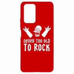 Чехол для Xiaomi Redmi Note 10 Pro Never old to rock (Gomer) - PrintSalon