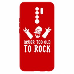 Чехол для Xiaomi Redmi 9 Never old to rock (Gomer) - PrintSalon