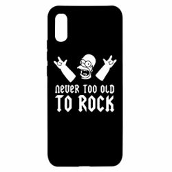 Чехол для Xiaomi Redmi 9a Never old to rock (Gomer) - PrintSalon