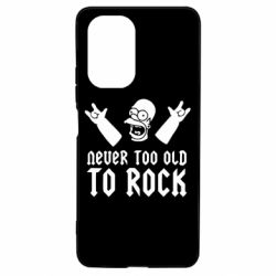 Чохол для Xiaomi Poco F3/K40 Never old to rock (Gomer)