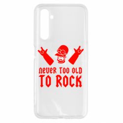 Чехол для Realme 6 Never old to rock (Gomer) - PrintSalon