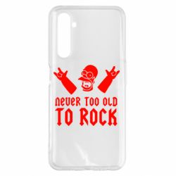 Чехол для Realme 6 Pro Never old to rock (Gomer) - PrintSalon