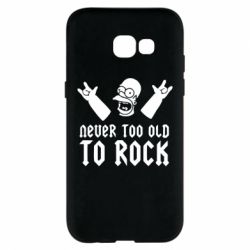 Чехол для Samsung A5 2017 Never old to rock (Gomer) - PrintSalon