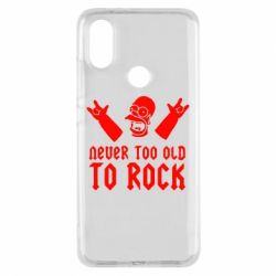 Чехол для Xiaomi Mi A2 Never old to rock (Gomer) - PrintSalon
