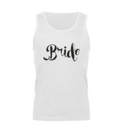 Мужская майка Невеста - PrintSalon