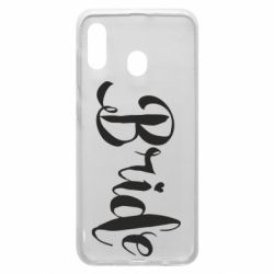 Чехол для Samsung A20 Невеста - PrintSalon